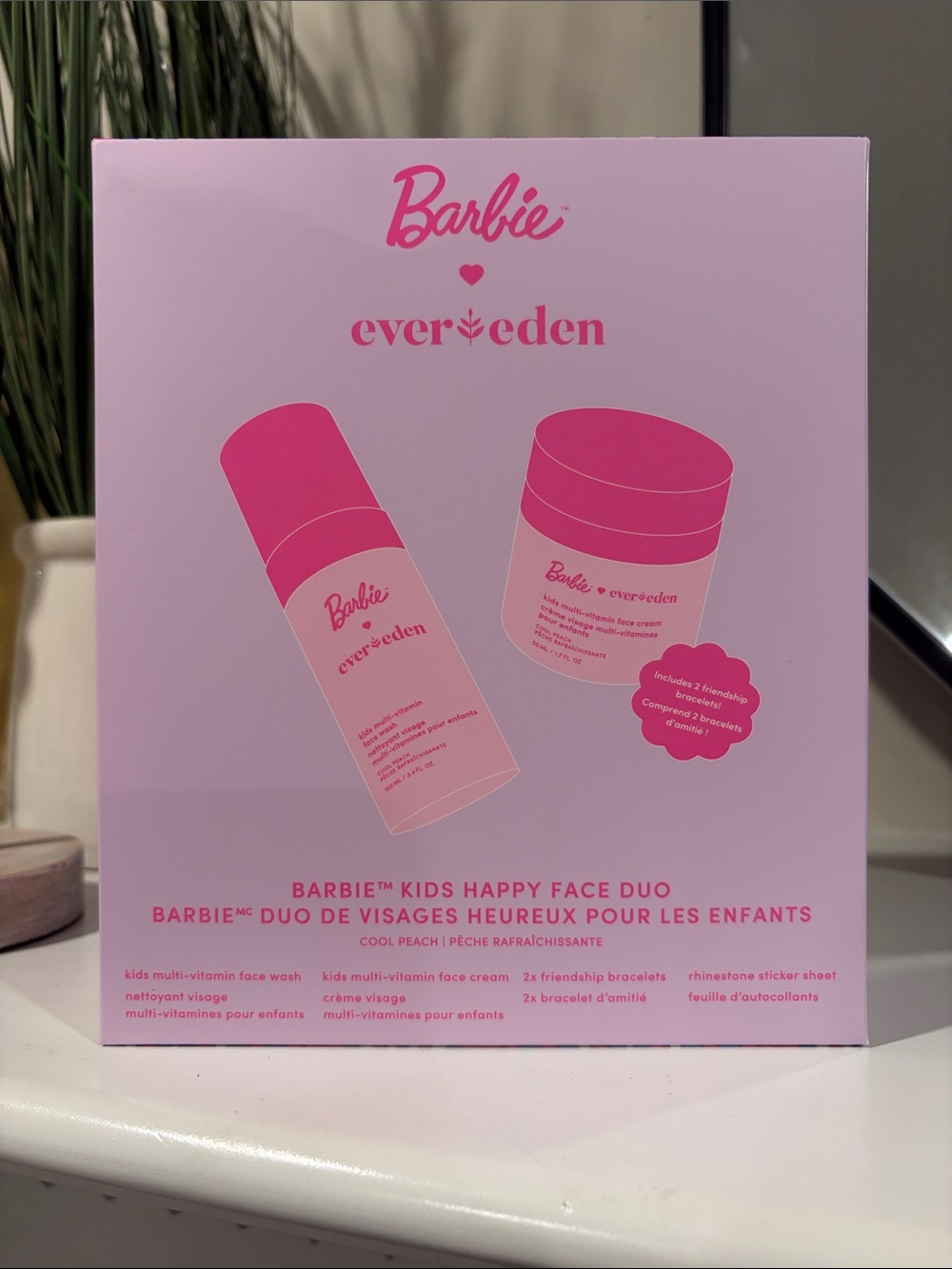 Barbie x Evereden Kids Happy Face Duo - BRAND NEW NEVER USED!! skincare beauty - Picture 2 of 7